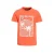 Orange Stars T-shirt met printopdruk oranje