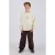 Vingino loose fit casual broek – donkerbruin