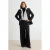 TRENDYOLMİLLA Dames Zwart Effen Wijde pijp Hoge taille Broeken