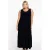 YOEK maxi A-lijn jurk DOLCE donkerblauw