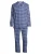 SEIDENSTICKER Pyjama lang ‘Flanell’  blauw