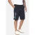 Jan Vanderstorm loose sweatshort PERMARSEN Plus Size donkerblauw