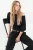 Asymmetrische Hals Zachte Brei Blouse