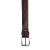 Manfield leren riem donkerrood