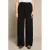 LOLALIZA wide leg pantalon – zwart