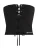 KARL LAGERFELD JEANS Top  zwart / wit