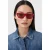 AllSaints Minka Sunglasses Lipstick Red