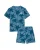 WE Fashion Nachtkledij  opaal / cyaan blauw