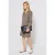 Street One Dames Corduroy jurk met gespleten hals in Bruin