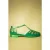 Penny suède dainty ballerina’s in groen