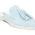 Steve Madden Odenza Flat Shoes Lt Blue Suede