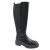 Leren look hoge laarzen dames s.Oliver