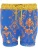 Carlo Colucci Broek ‘Cogliati’  blauw / bruin / riet / oranje
