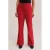 WE Fashion flared broek – rood