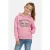 Cars hoodie roze