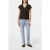 Scotch & Soda Cotton Linen V-neck T-shirt Peach Pink