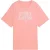 Puma Dames Logo Katoenen Relaxed Fit T-Shirt (Roze)