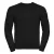 Russell Heren Authentieke Sweatshirt (Slimmer Cut) (Zwart)