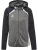 Hummel Sportief sweatvest ‘LEAD 2.0’  grijs / zwart / wit
