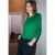 Street One Studio Dames Basic shirt met lange mouwen in Groen