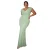 Damesjurk met plooi Goddiva Bardot Maxi