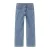 NAME IT KIDS straight leg jeans blauw met strass steentjes denim blue
