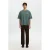 SELECTED HOMME oversized T-shirt gebreid groen