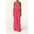 BA&SH Long Dress Fuchsia