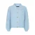 Ydence gebreid vest met wol – lichtblauw