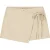 Malelions Women Linen Emblem Skort | Beige