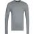 Lyle & Scott katoenen merinotrui met ronde hals in grijs