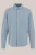 WE Fashion – Heren regular fit gebreid shirt – Regular fit – Lichtblauw – Katoen –