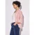 Street One Dames Gestreept overhemd blouse in Rood