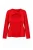 Trendyol Curve Dames Rood Effen Lang, Getailleerd Grote maten Blouses