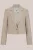 WE Fashion – Dames regular fit cropped blazer – Regular fit – Greige –