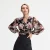 Korte blouse met bloemenprint