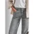 Street One Dames Straight Legs jeans in Grijs