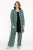 YOEK loose fit broek met all over print groen/blauw/oranje