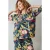 DIDI Blouse Pearl In Dark Blue In Mango Tango Print