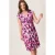 Miss Etam korte zomerjurk met print – roze