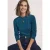 Shirt met col en splitdetail