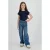 Vingino wide leg jeans wide leg jeans medium blue denim
