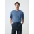 Mango Man regular T-shirt blauw