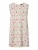 PIECES Jurk ‘PCSalume’  ecru / lichtblauw / rosa / rood