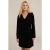 We Fashion Dress Mid Length Black