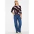 Shirt met verengaren patroon