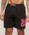 Gerecyclede Sportswear Zwemshort met Logo – 43 cm Zwart