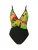 C&City Badpak  groen / rood / zwart / wit
