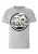 LOGOSHIRT Shirt  grijs / zwart / wit