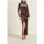 GUESS Angelica Tabitha Max Cold Brew Maxi Dress Multi